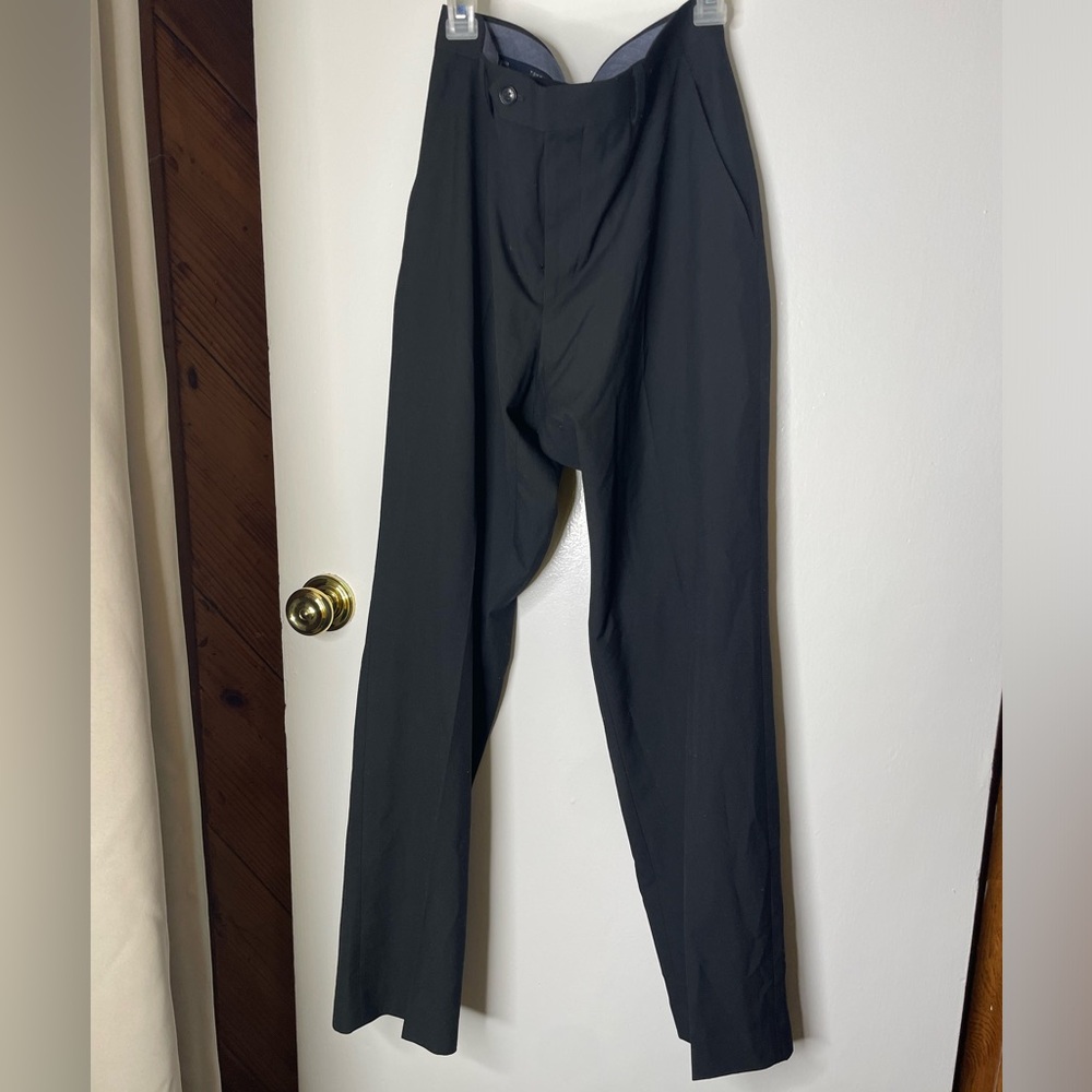 Black suit pants